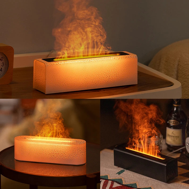 Lume Flame™ Difusor e Umidificador de Aromas - Aroma Terra